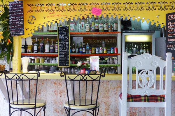Banana Cafe in Marigot